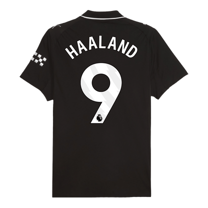 Camiseta de visitante del Manchester City #9 de HAALAND, versión jugador, temporada 2025/26