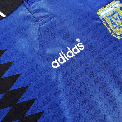 Camiseta retro de fútbol de Argentina 1994 #10 (visitante)