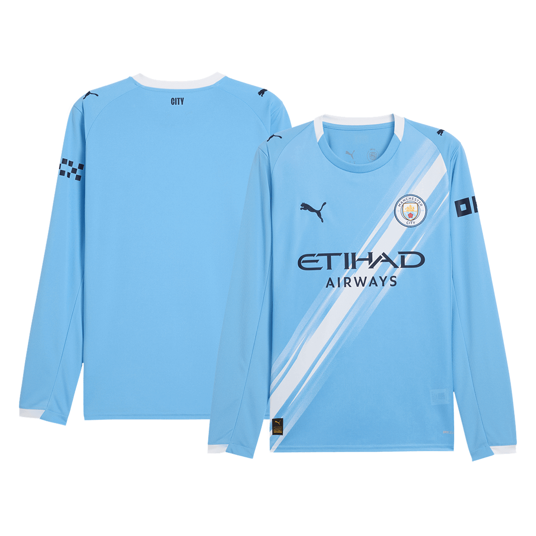 Camiseta de manga larga del Manchester City para la temporada 2025/26