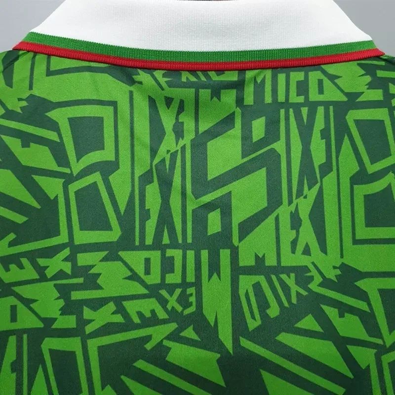 Mexico 1994 Retro Home Soccer Jersey