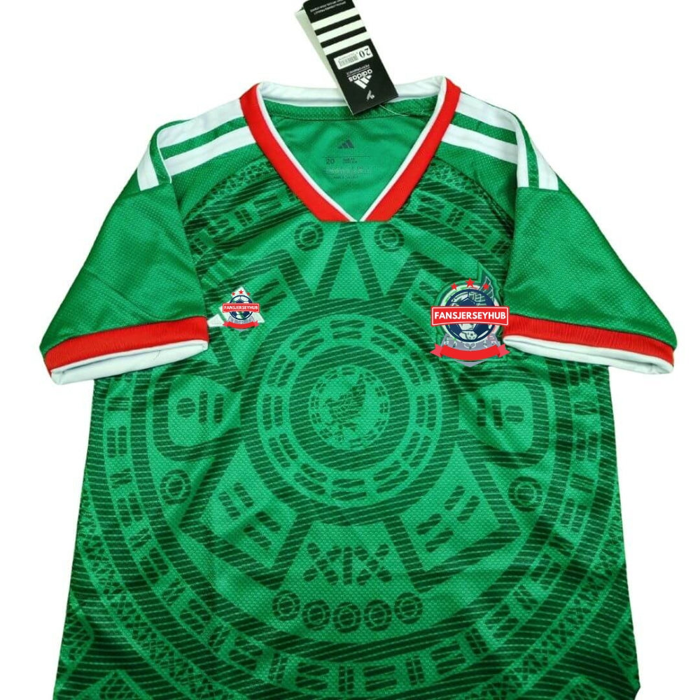 El Tri Home Kid's Soccer Kit (Jersey+Shorts) 2026