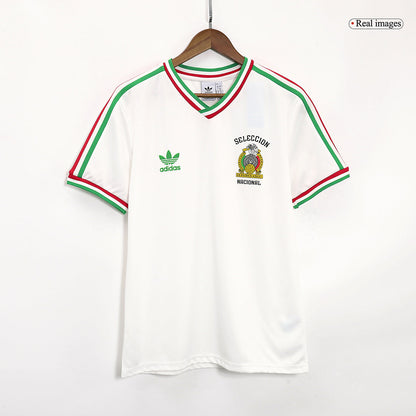 Camiseta retro de fútbol de visitante de México 1985