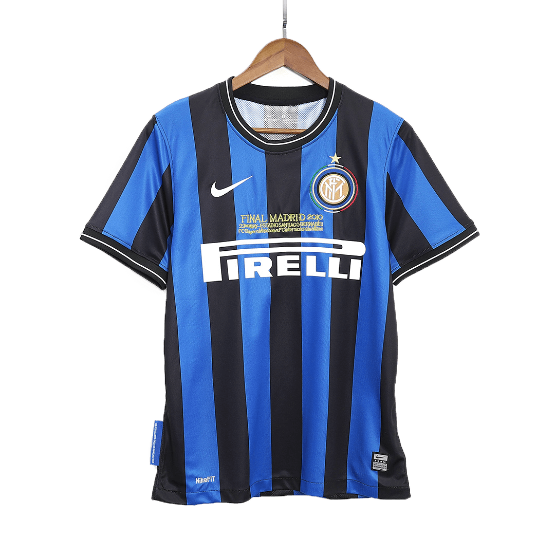 Camiseta retro del Inter de Milán temporada 2009/10 - Final de la Champions League