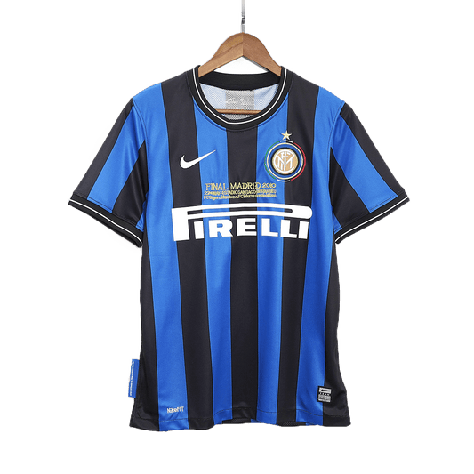 Maillot rétro domicile Inter Milan 2009/10 - Finale de la Ligue des Champions