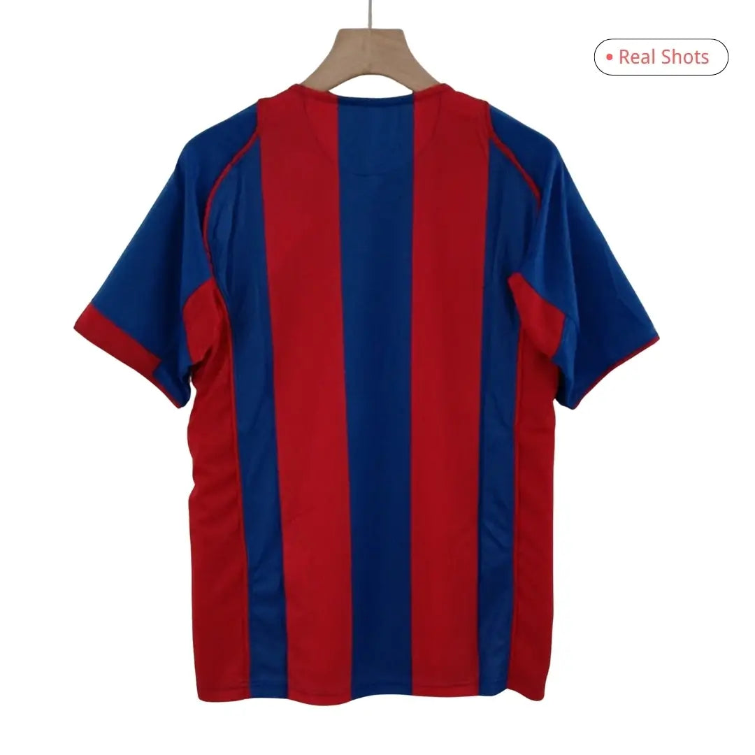 Camiseta de fútbol local retro del Barcelona 2004/05
