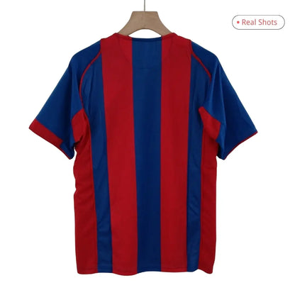 Camiseta de fútbol local retro del Barcelona 2004/05