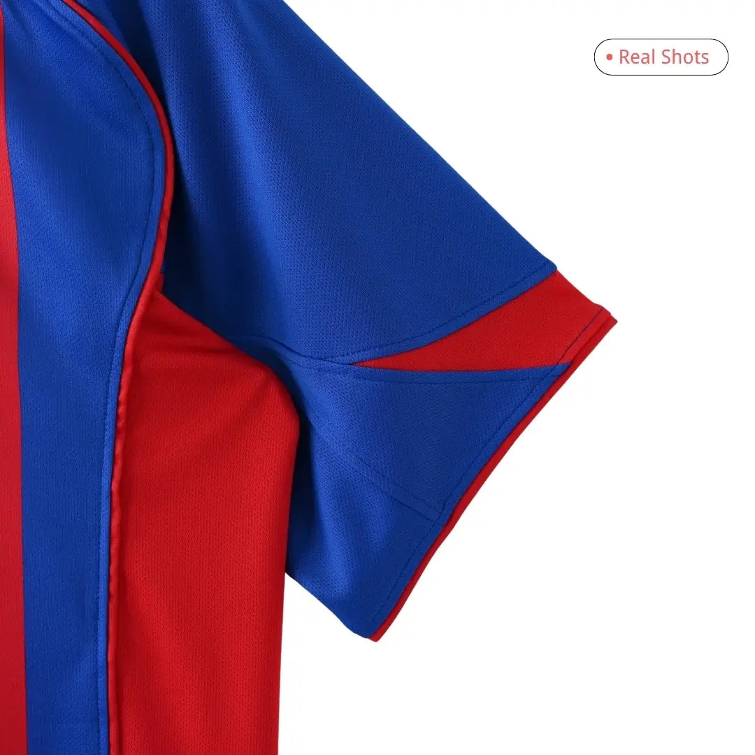 Camiseta de fútbol local retro del Barcelona 2004/05
