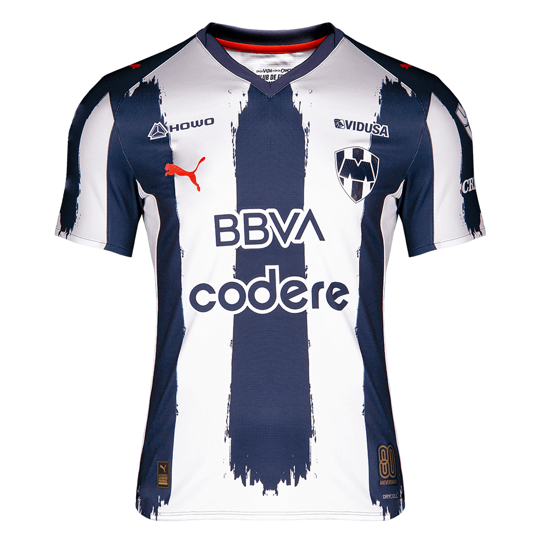 Camiseta de local del Monterrey 2025/26