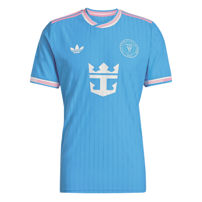 Camiseta de visitante del Inter Miami, versión jugador, tercera equipación 2025, azul