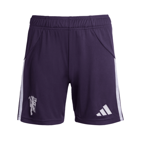 Pantalones cortos de fútbol de visitante del Manchester United 2025/26