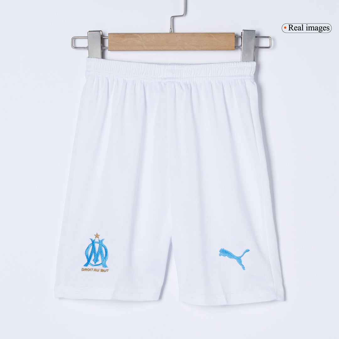 Equipación infantil del Marsella para la temporada 2025/26 (camiseta + pantalón corto)