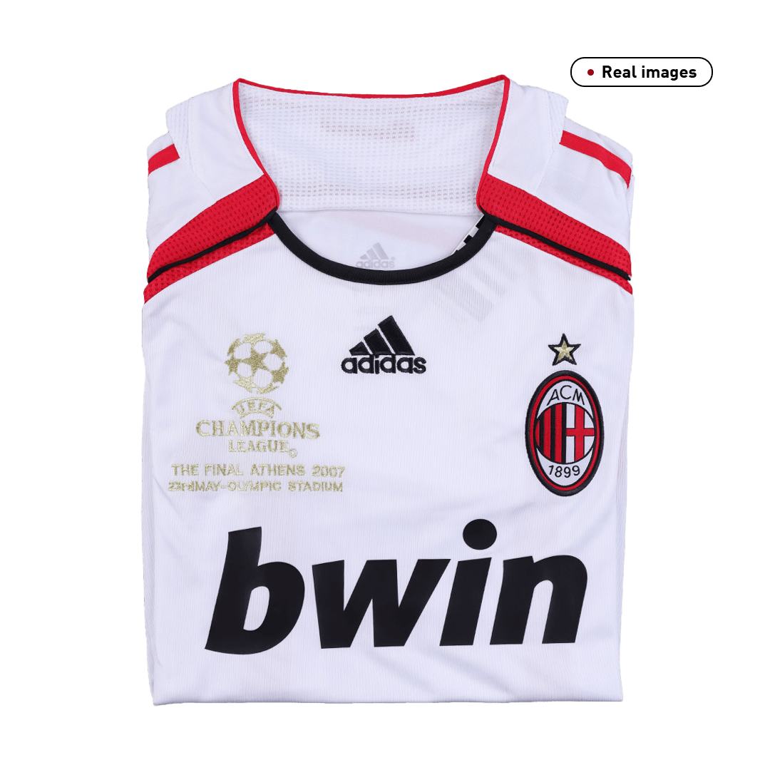 Camiseta retro de visitante del AC Milan 2006/07 - Champions League