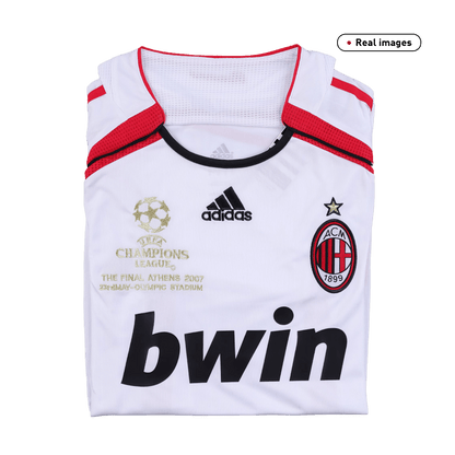 Camiseta retro de visitante del AC Milan 2006/07 - Champions League