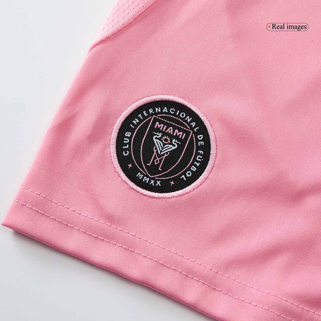 Pantalones cortos de fútbol de local del Inter Miami CF 2025 Rosa