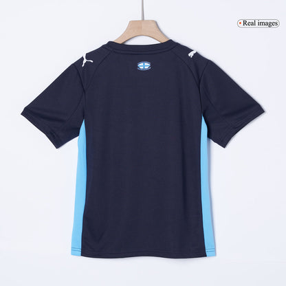 Equipación visitante infantil del Marsella - Camiseta + Pantalón corto 2025-26