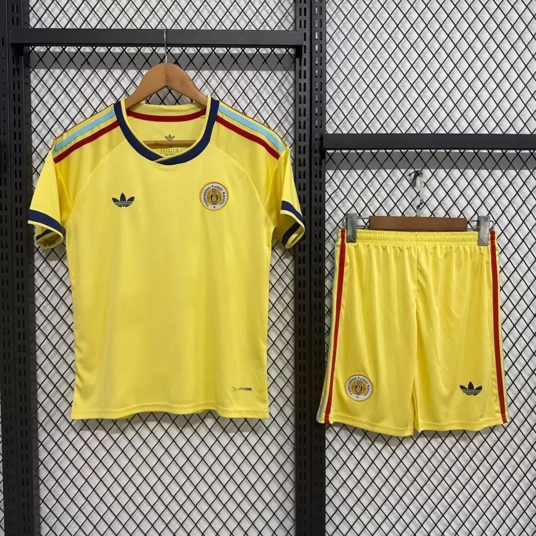 Equipación de fútbol de Curaçao visitante - Camiseta + Pantalón corto Mundial 2026