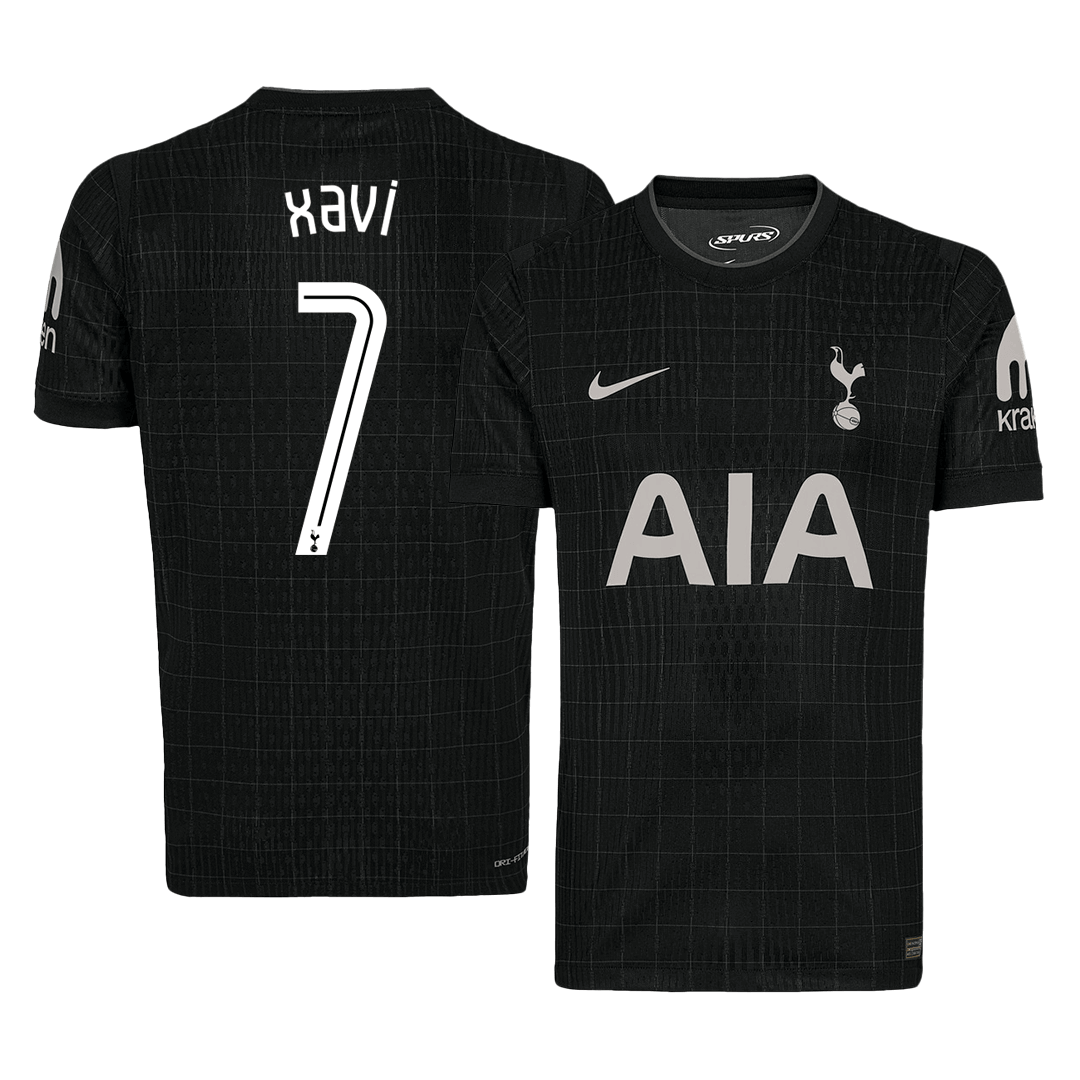 Camiseta de visitante del Tottenham Hotspur 2025/26 de Xavi #7 - UCL