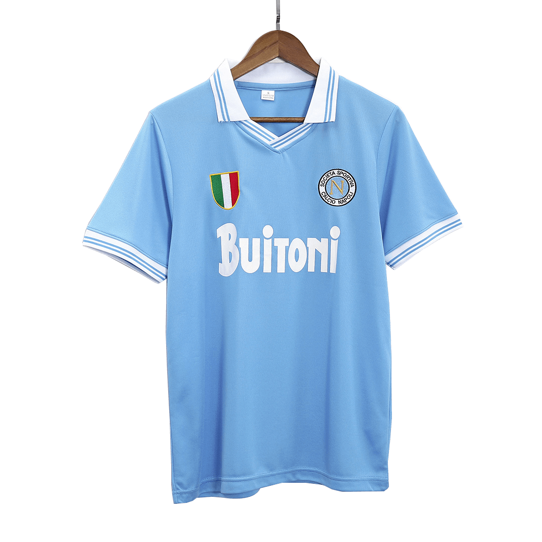 Camiseta retro de fútbol del Napoli 1986/87 (local)