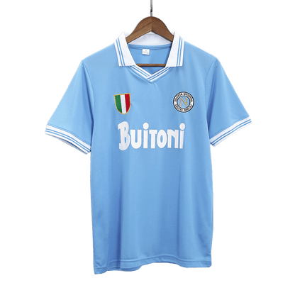 Camiseta retro de fútbol del Napoli 1986/87 (local)