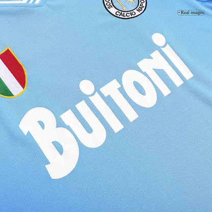 Camiseta retro de fútbol del Napoli 1986/87 (local)