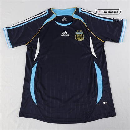 Camiseta retro de visitante de Argentina 2006