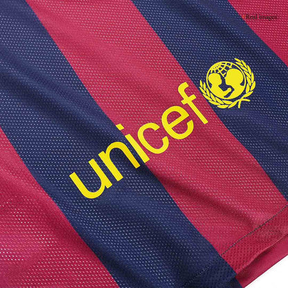 Camiseta de fútbol local retro del Barcelona 2014/15