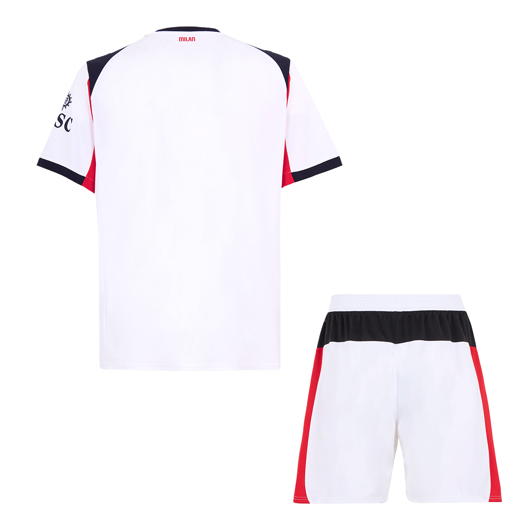 Equipación visitante del AC Milan - Camiseta + Pantalón corto 2025/26