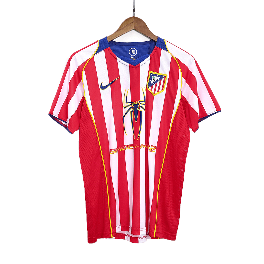 Camiseta retro de fútbol del Atlético de Madrid temporada 2004/05 (local)