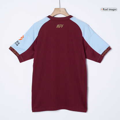 Camiseta de fútbol local del Aston Villa 2025/26