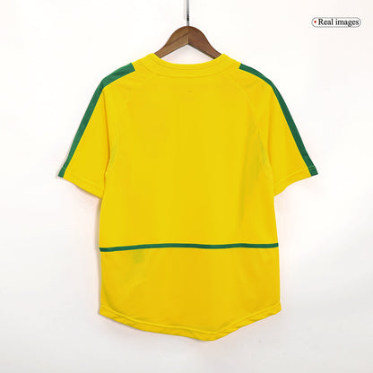 Camiseta retro de fútbol de Brasil 2002/03 (local)