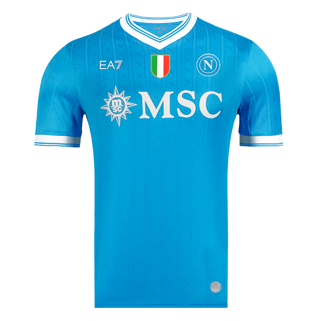Camiseta de fútbol Napoli versión jugador local 2025/26
