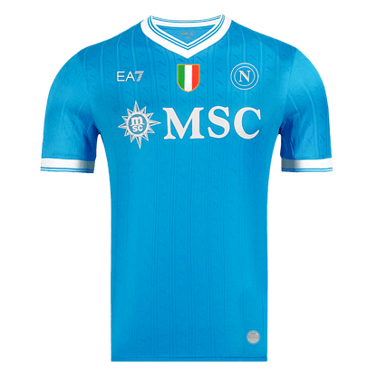 Camiseta de fútbol Napoli versión jugador local 2025/26