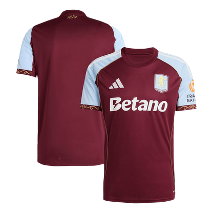 Camiseta de fútbol local del Aston Villa 2025/26