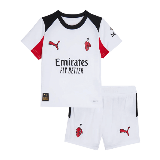 Tenue extérieure enfant AC Milan 2025/26 - Maillot + short
