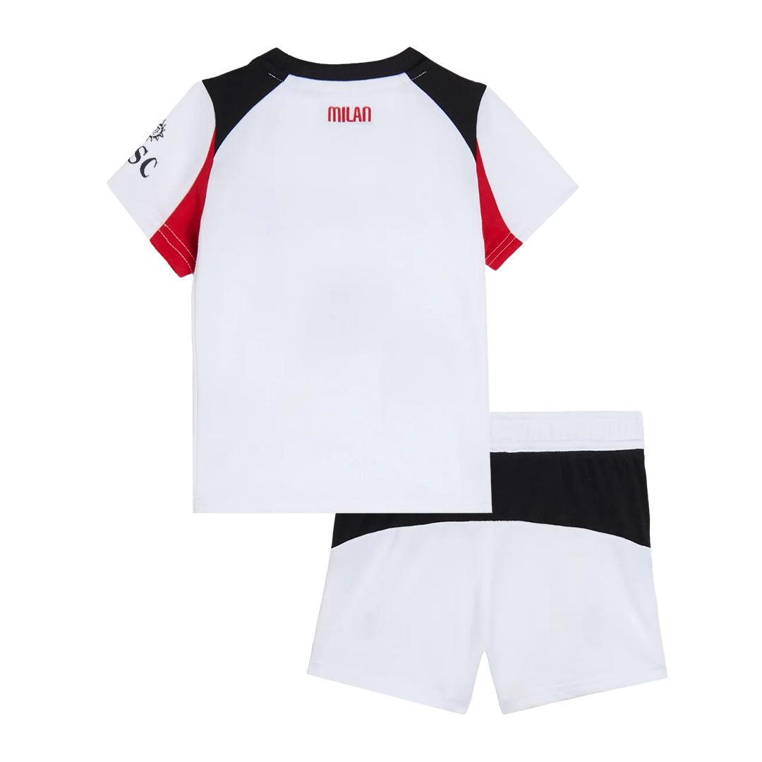 AC Milan Kid's Away kit 2025/26 - Jersey+shorts