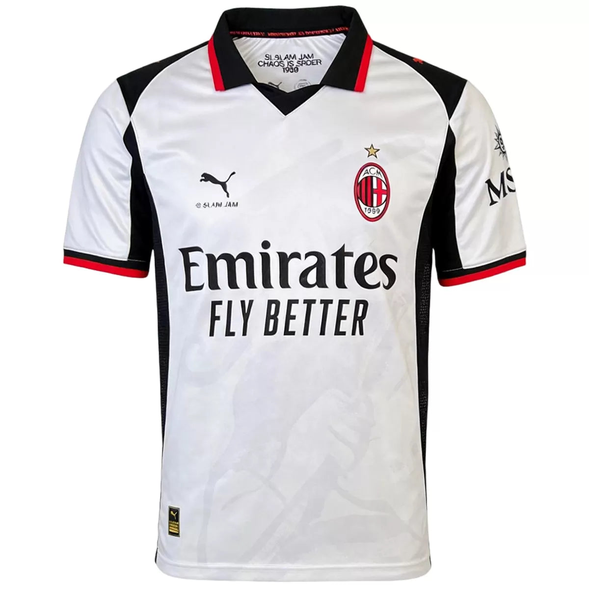 Camiseta de fútbol de cuarto portero del AC Milan 2025/26