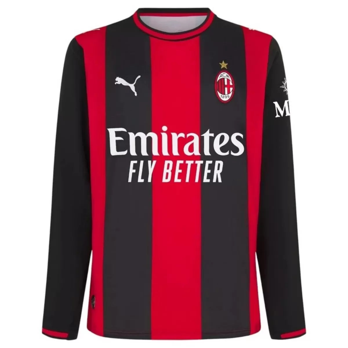 AC Milan Home Long Sleeve Soccer Jersey 2026/27