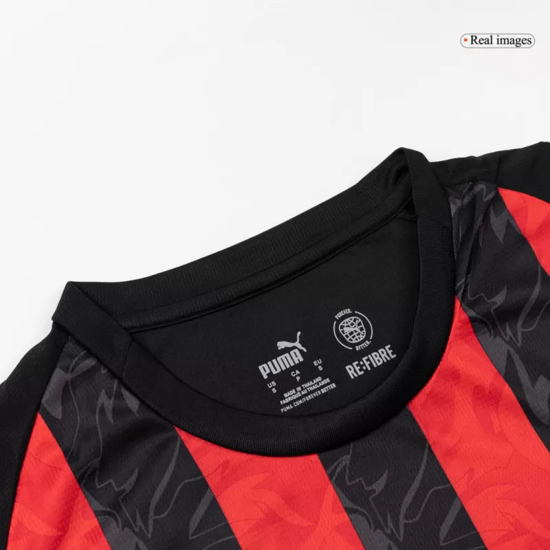 Camiseta de manga larga de local del AC Milan 2025/26
