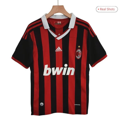 Camiseta de fútbol retro local del AC Milan 2009/10