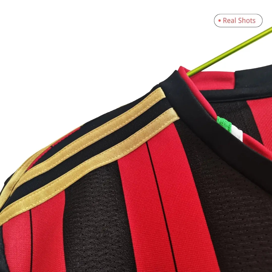 Camiseta retro de fútbol de manga larga del AC Milan 2013/14