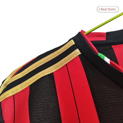 Camiseta retro de fútbol de manga larga del AC Milan 2013/14
