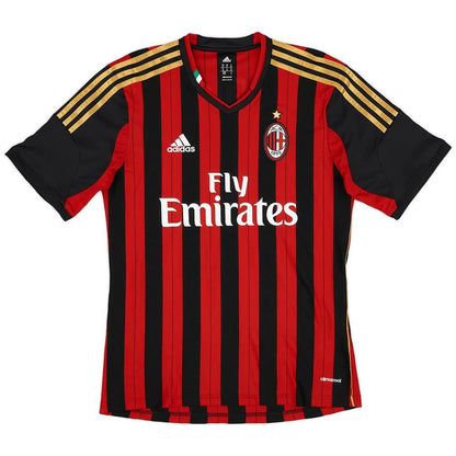 Camiseta retro de fútbol del AC Milan 2013/14 (local)