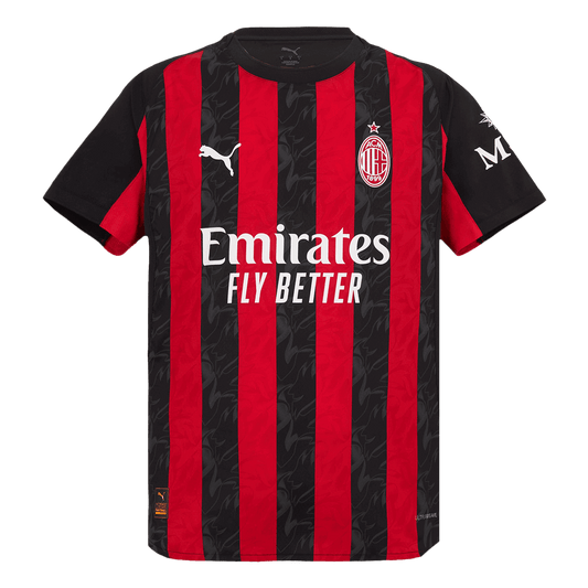 Maillot domicile AC Milan, version joueur, saison 2025/26