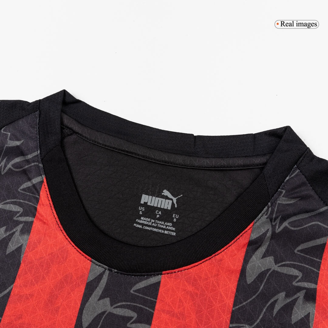 Camiseta de fútbol AC Milan versión jugador local 2025/26