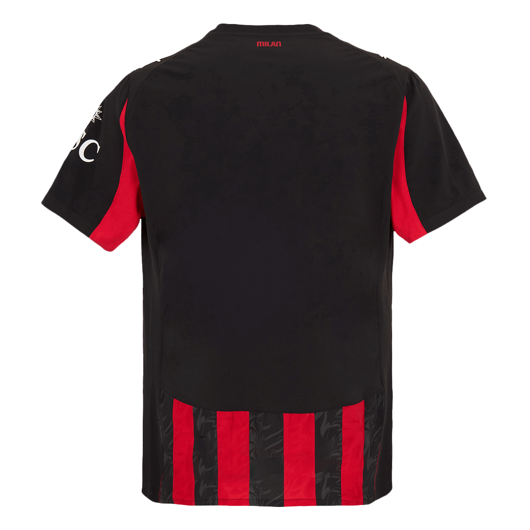 Camiseta de fútbol AC Milan versión jugador local 2025/26