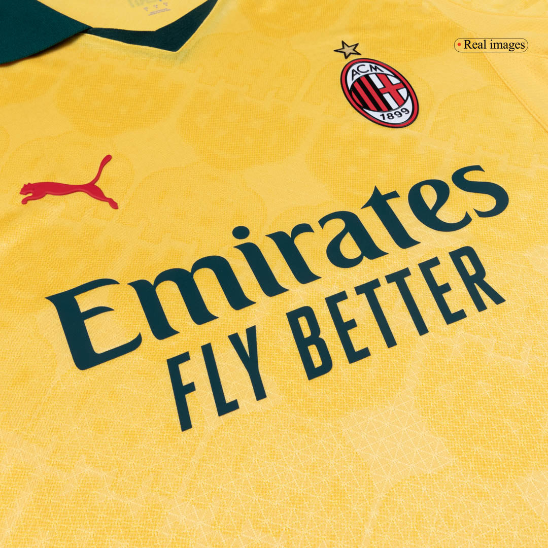 Camiseta de fútbol AC Milan Tercera Versión Visitante Jugador 2025/26