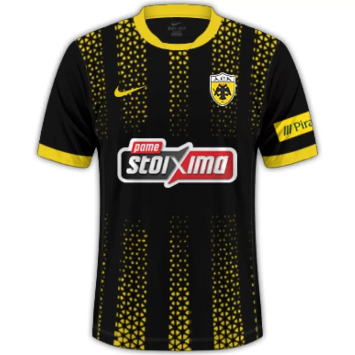 Camiseta de visitante del AEK Atenas 2025/26