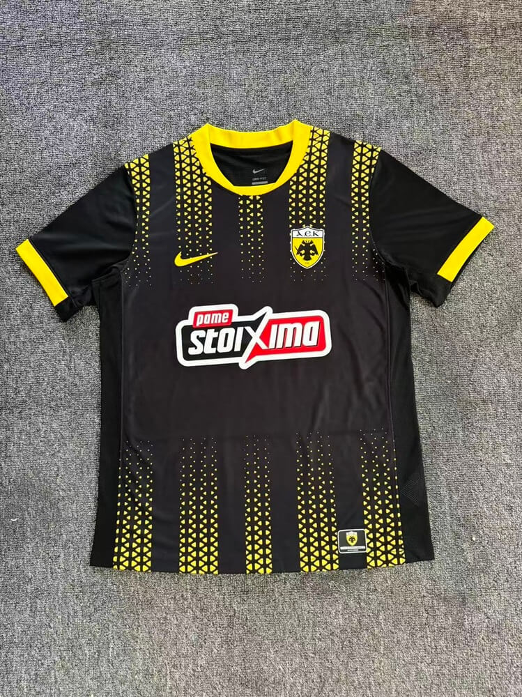 Camiseta de visitante del AEK Atenas 2025/26