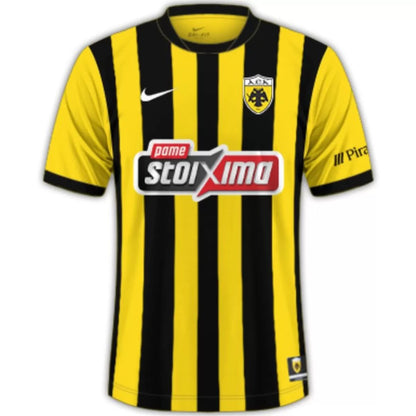 Camiseta de local del AEK Atenas 2025/26