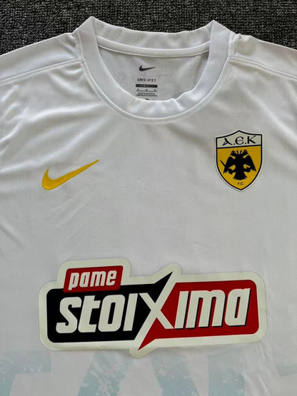 Camiseta segunda equipación AEK Atenas 2025/26